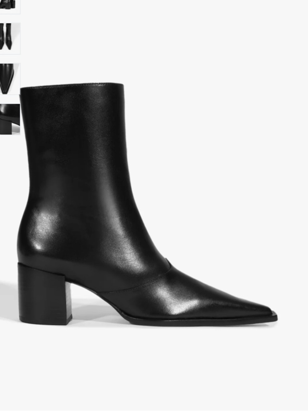 Schutz Raffaela Mid-Calf Leather Boots